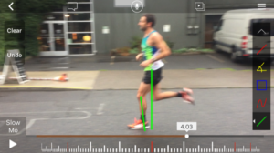 Figure 2: Correct Initial Contact with Mid-foot Strike